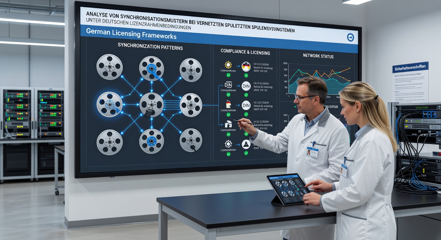 Detaillierte Ansicht eines Synchronisationsprotokolls mit Zeitstempeln und Datenflüssen