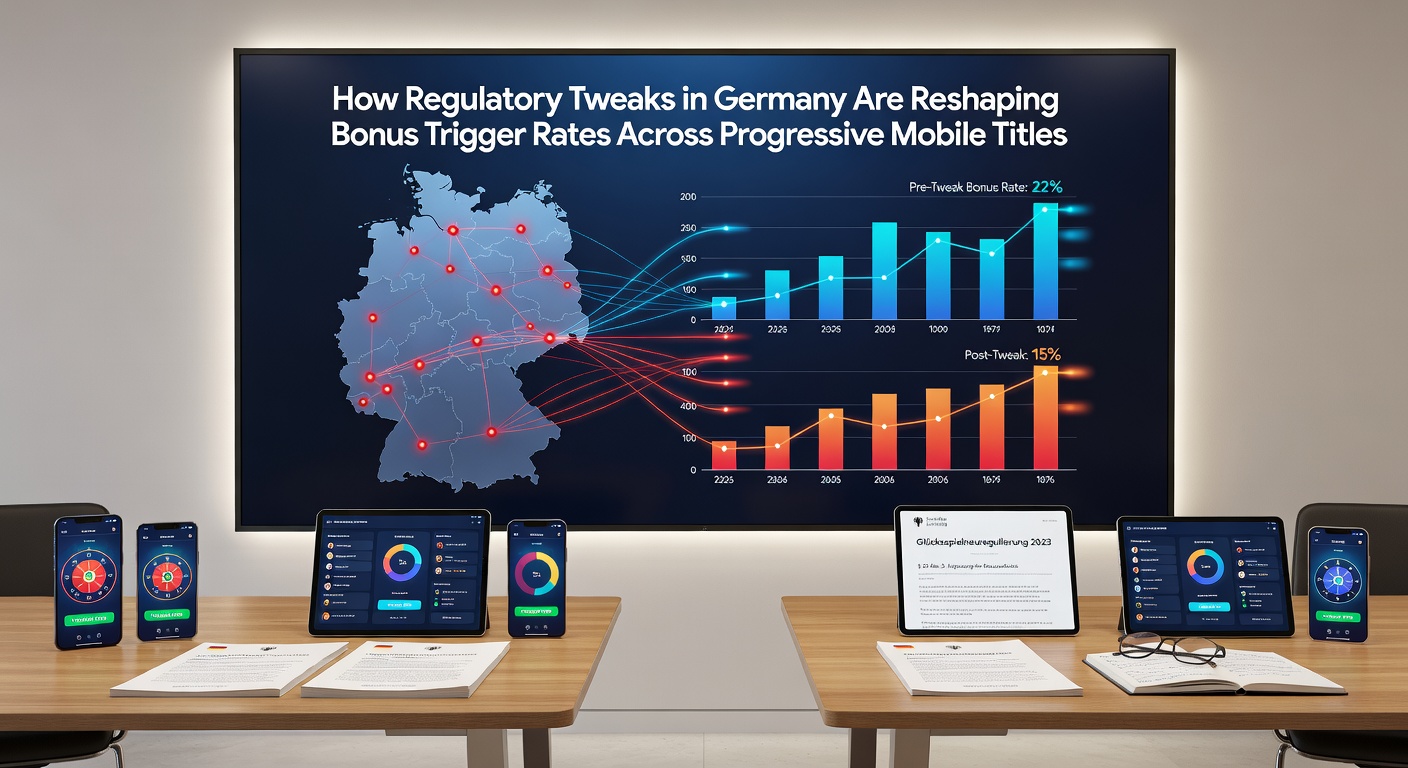 Mobile Progressive Slots und veränderte Bonus-Trigger-Raten durch deutsche Regulierung