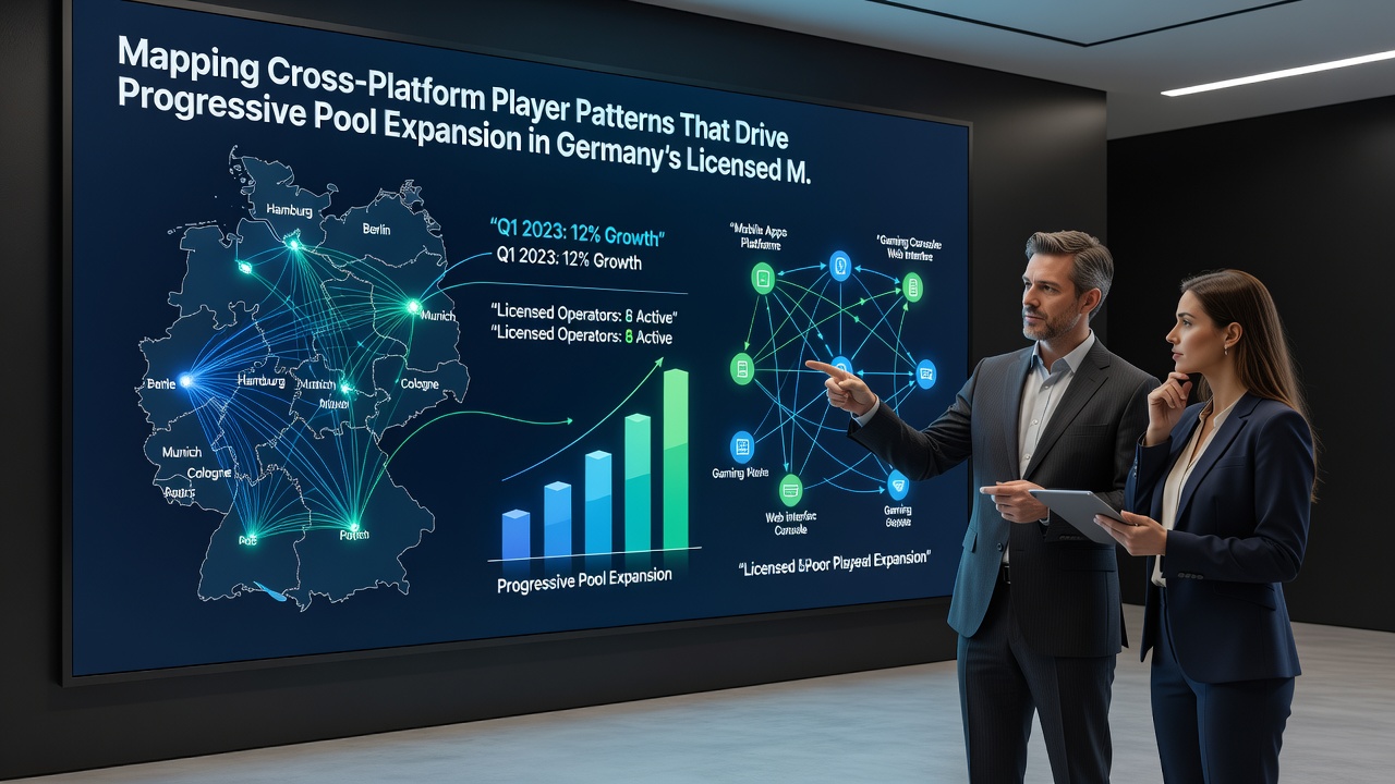 Darstellung von Cross-Platform-Datenflüssen und Pool-Expansion in deutschen lizenzierten Netzwerken